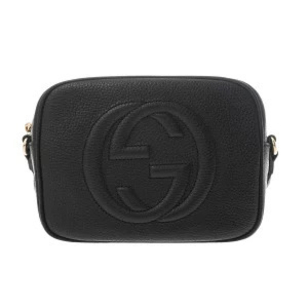 Gucci Soho Disco Bag Black Leather Shoulder